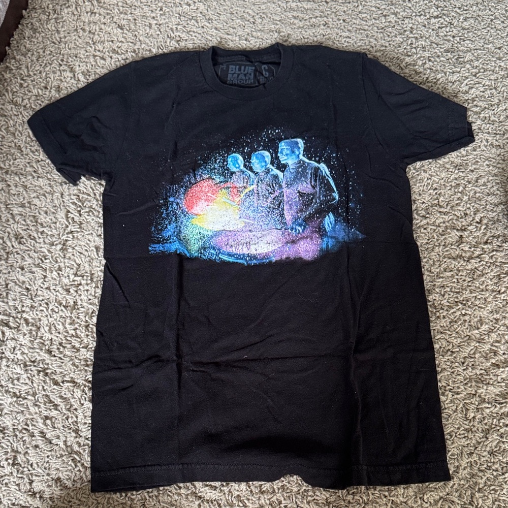 Blue Man Group Black Graphic Tee